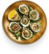 Oysters Rockefeller